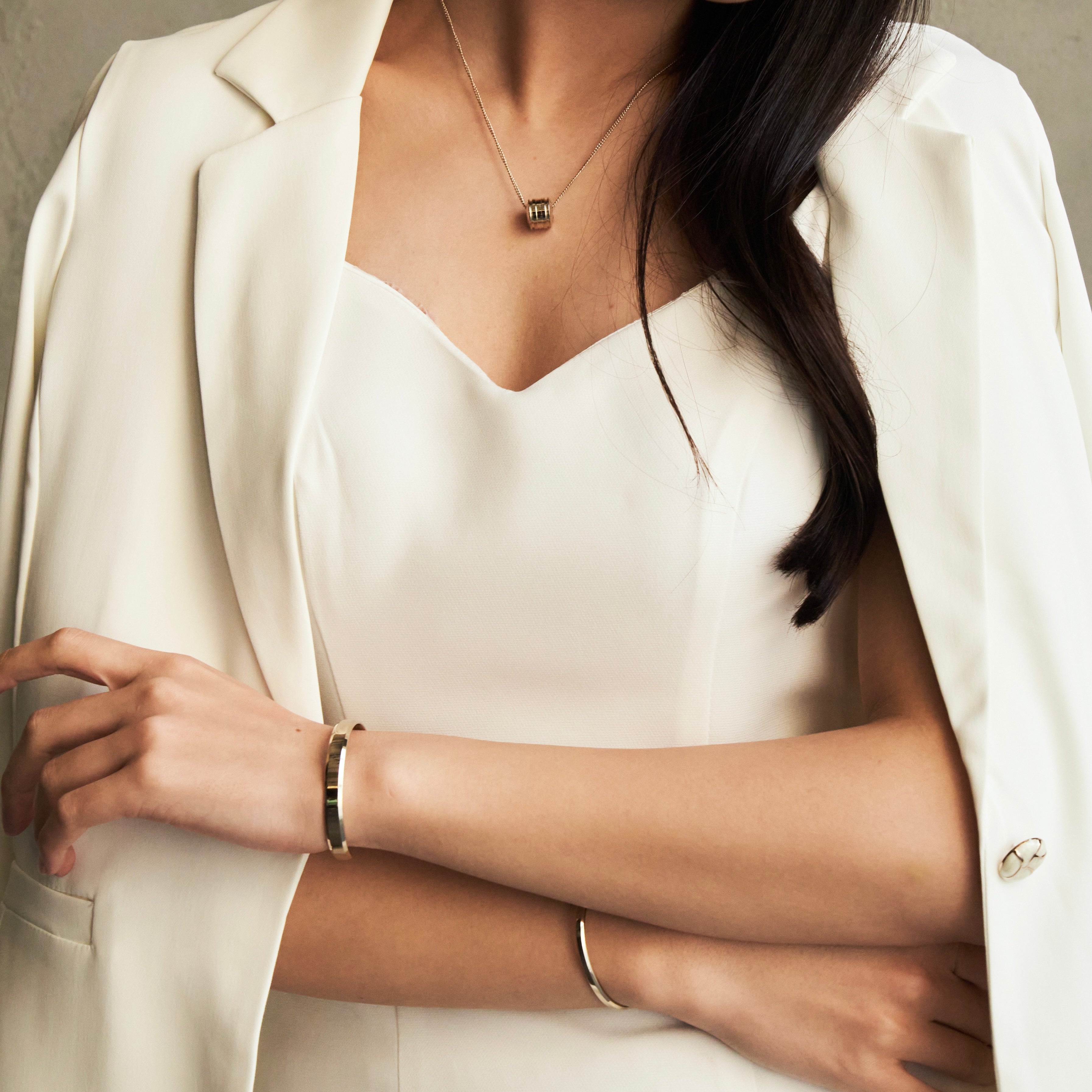 authentic bangle silver