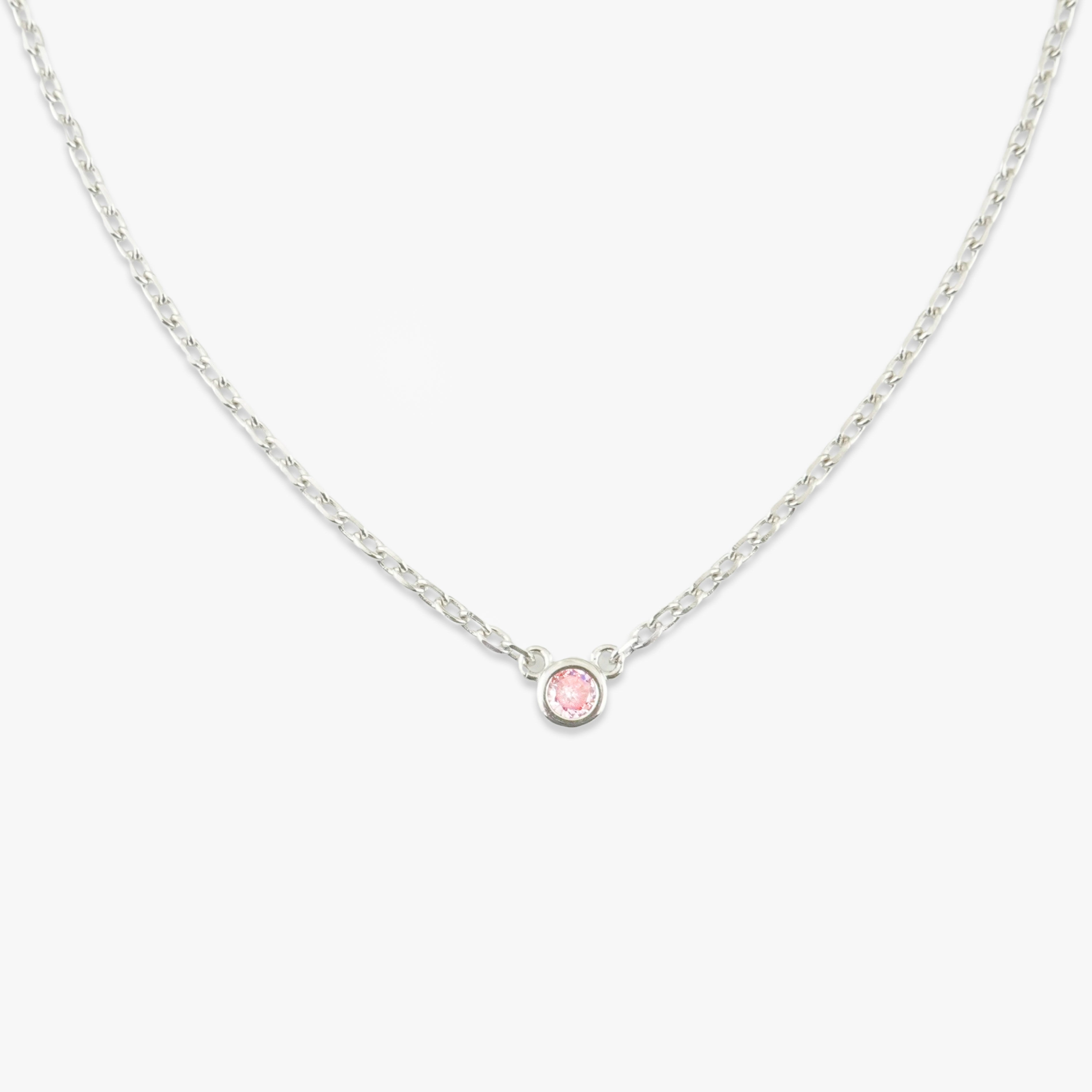 Crystal Prime Necklace Blossom Pink