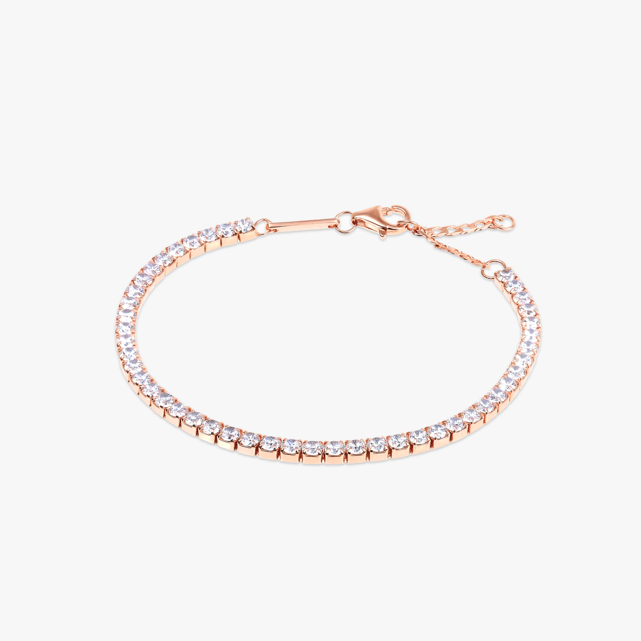 クリスタル ティアロ ブレスレット ローズゴールド