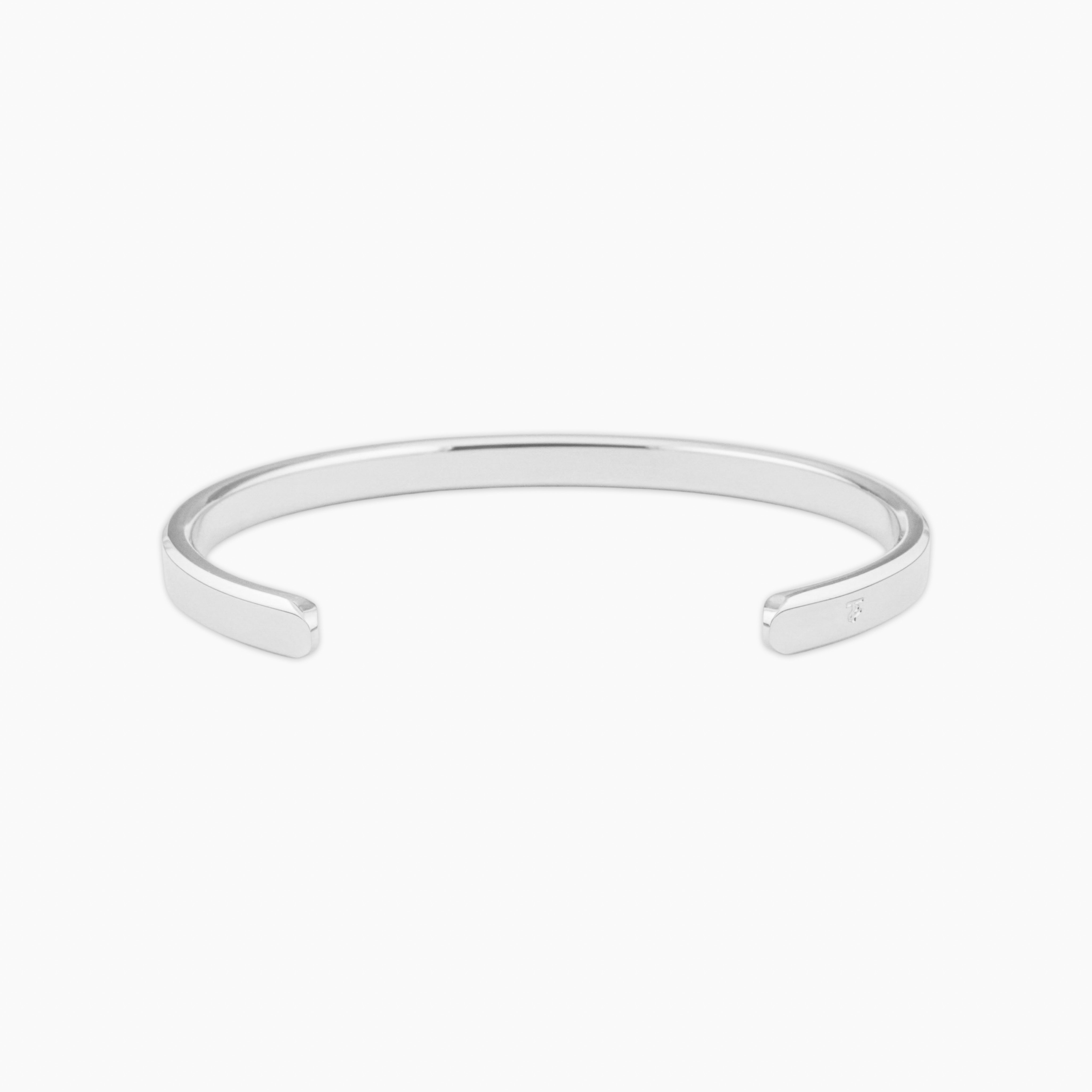 アイコン ドレス バングル シルバー