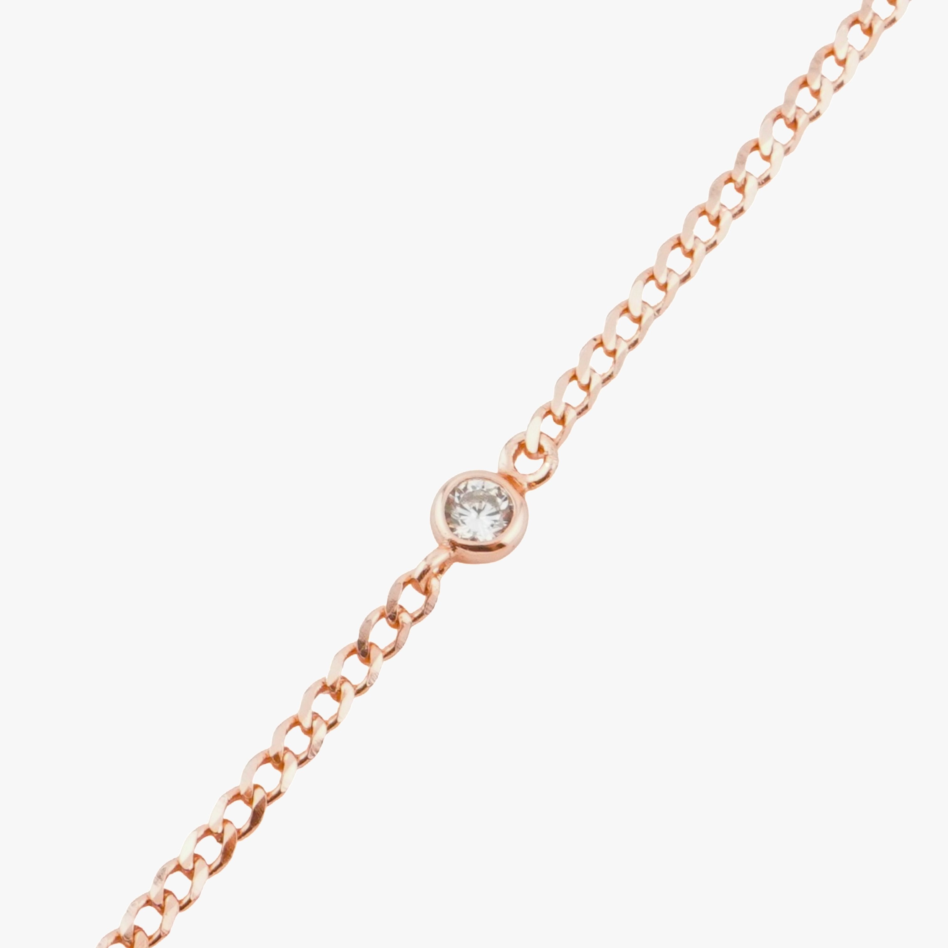 クリスタル チェーン ブレスレット - MK&T