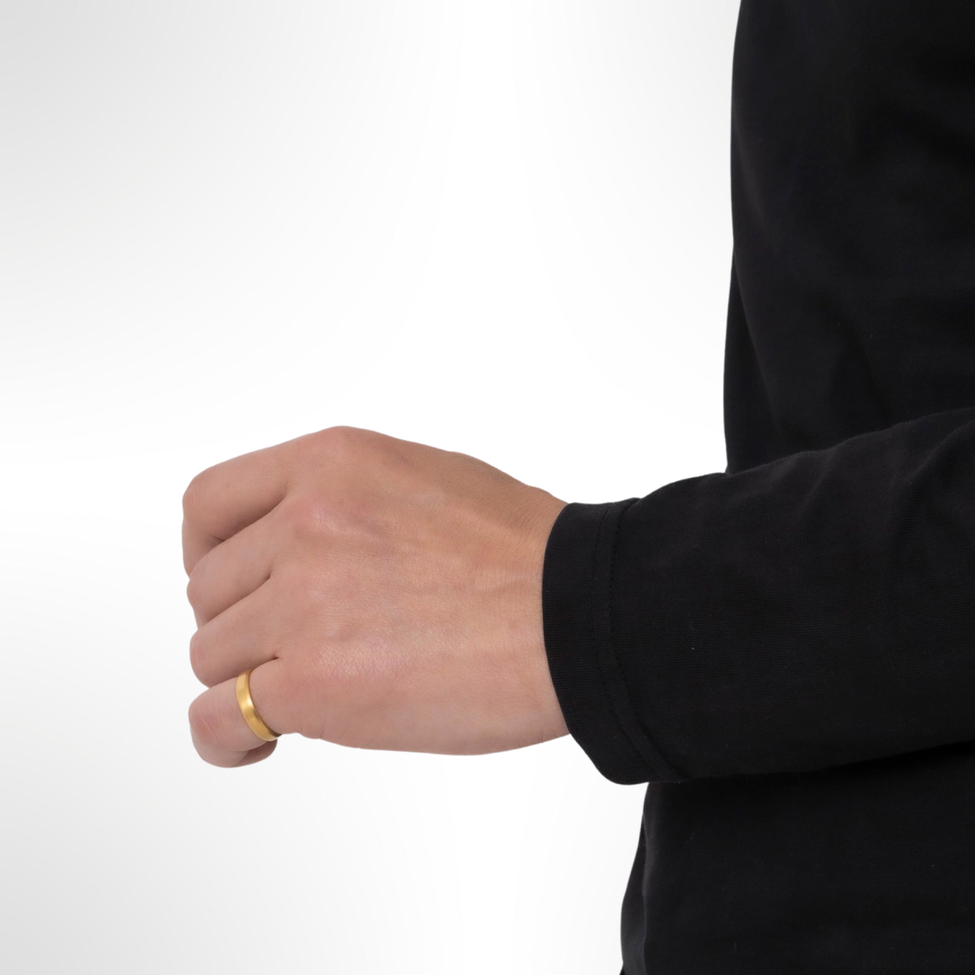 オーセンティック リング オープン マットゴールド - MK&T