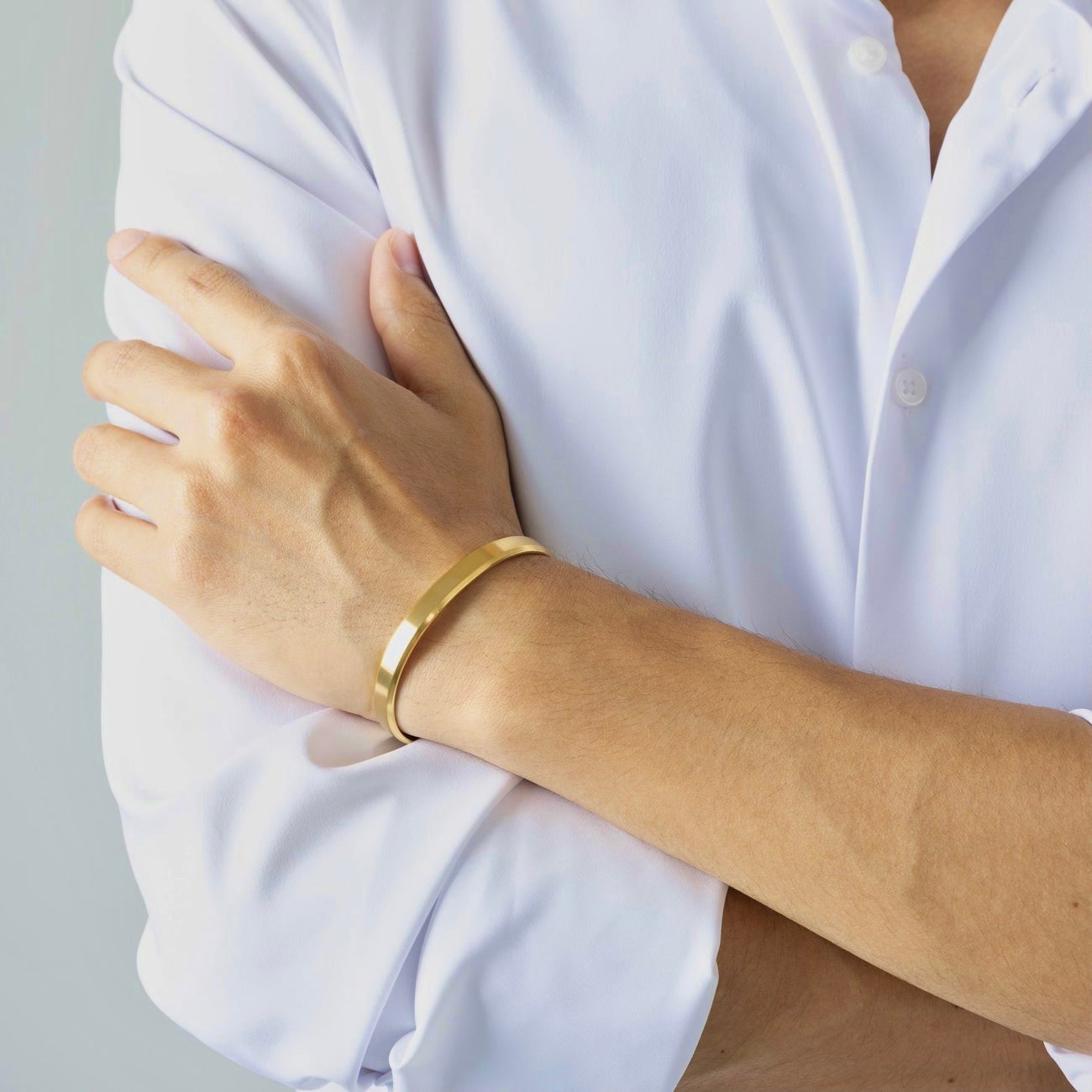 オーセンティック バングル マット ゴールド - MK&T