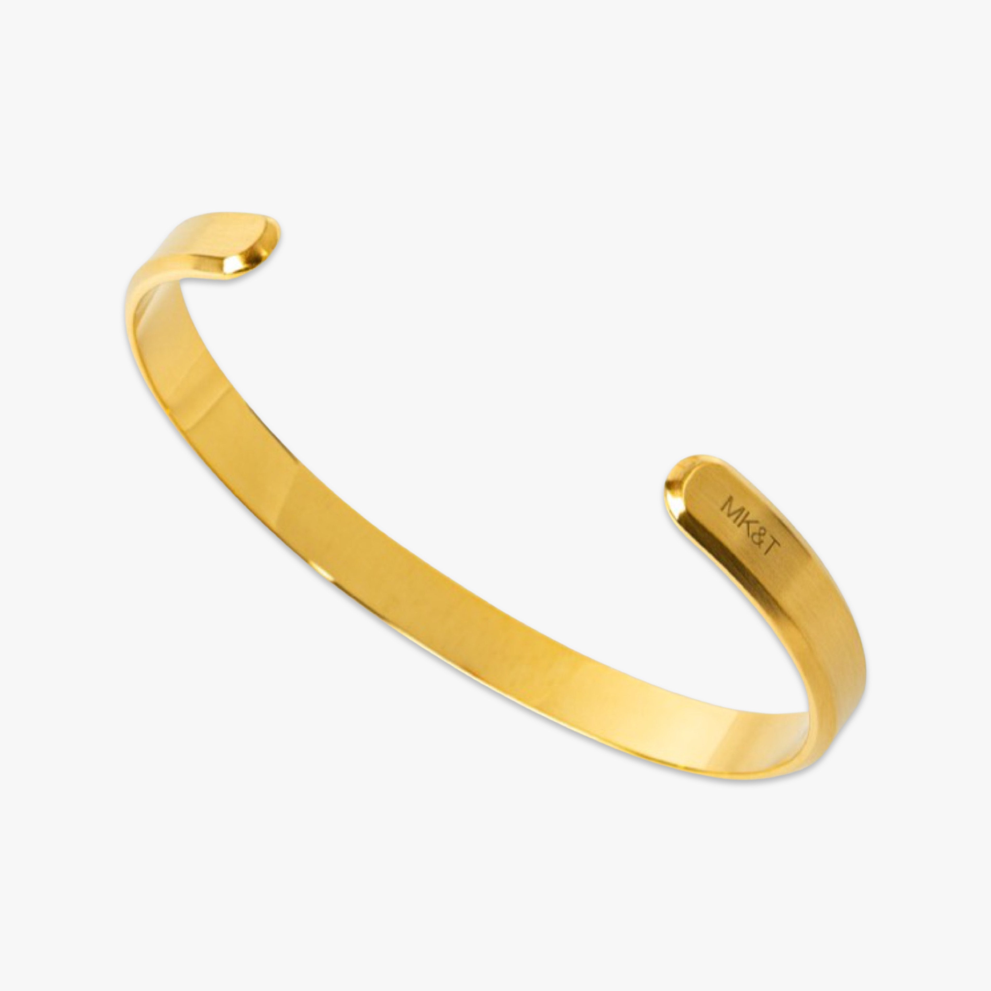 オーセンティック バングル マット ゴールド - MK&T