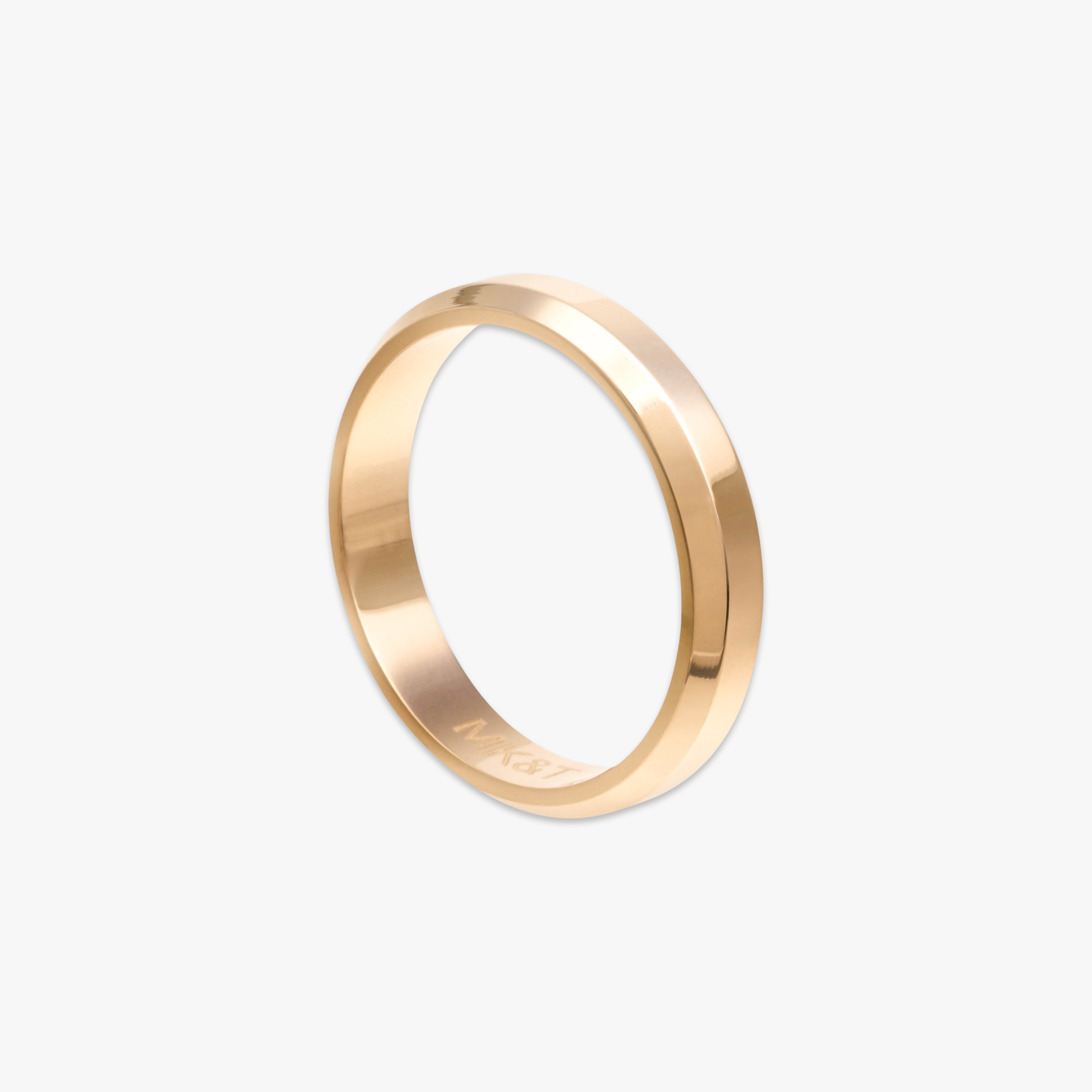 オーセンティック リング ローズゴールド - MK&T