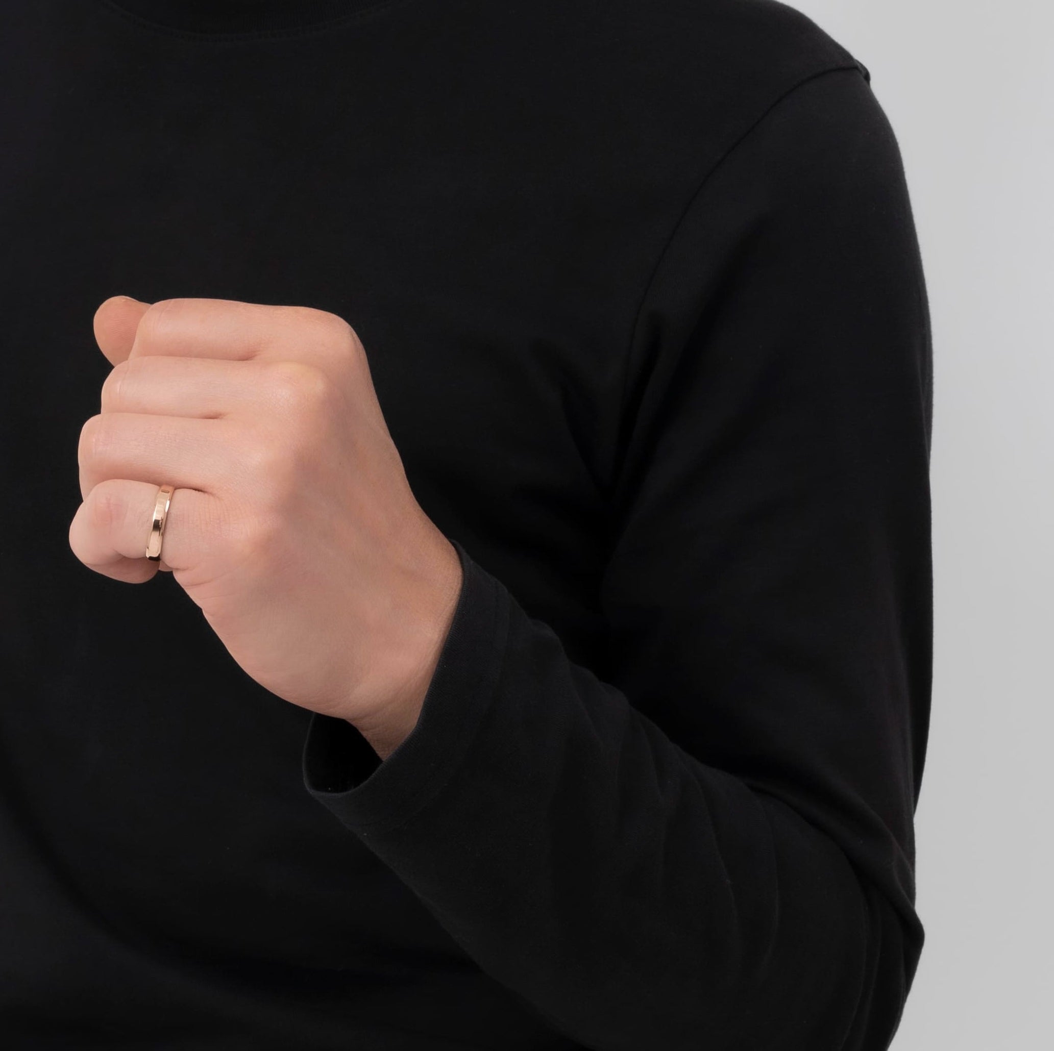 オーセンティック リング オープン ローズゴールド - MK&T