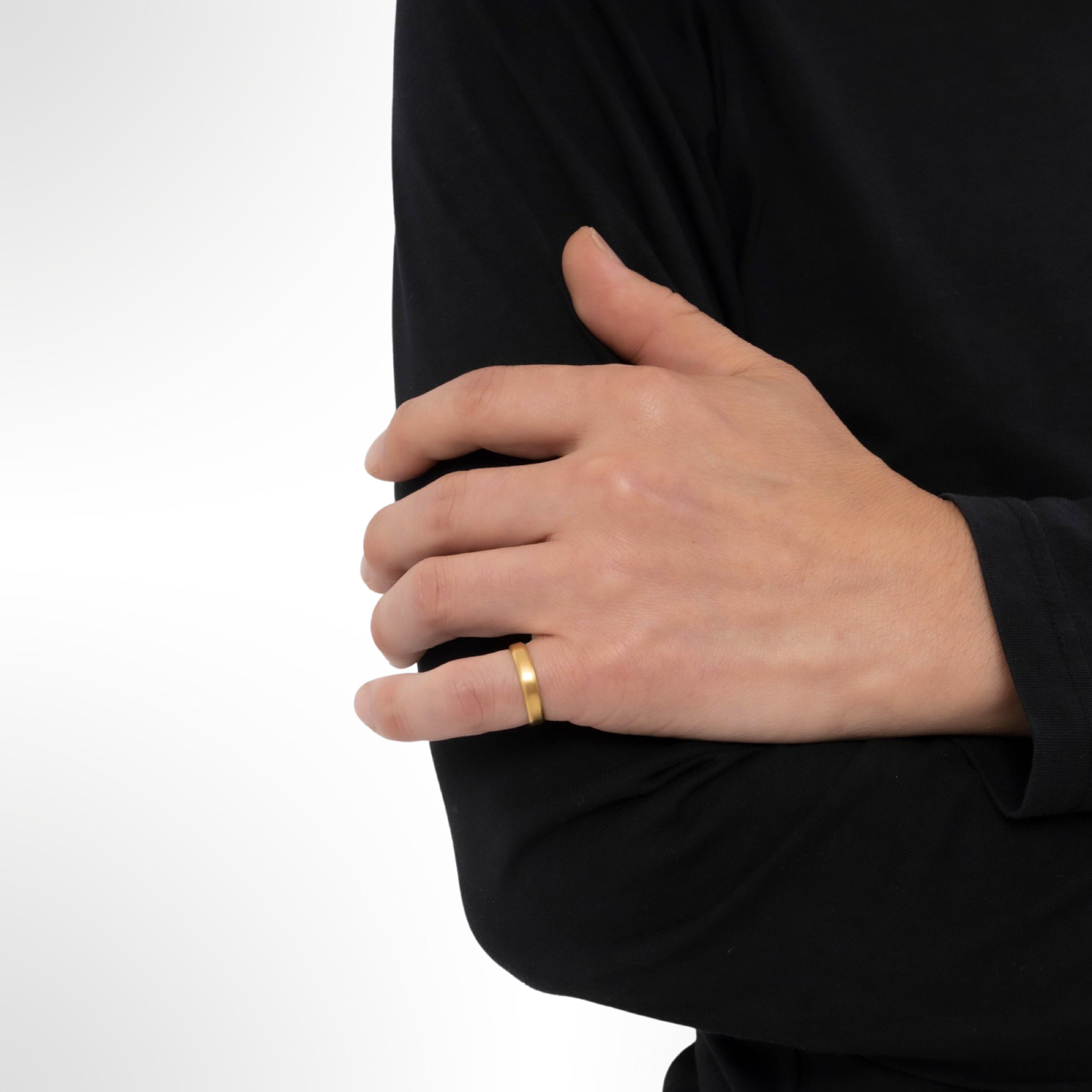 オーセンティック リング オープン マットゴールド - MK&T