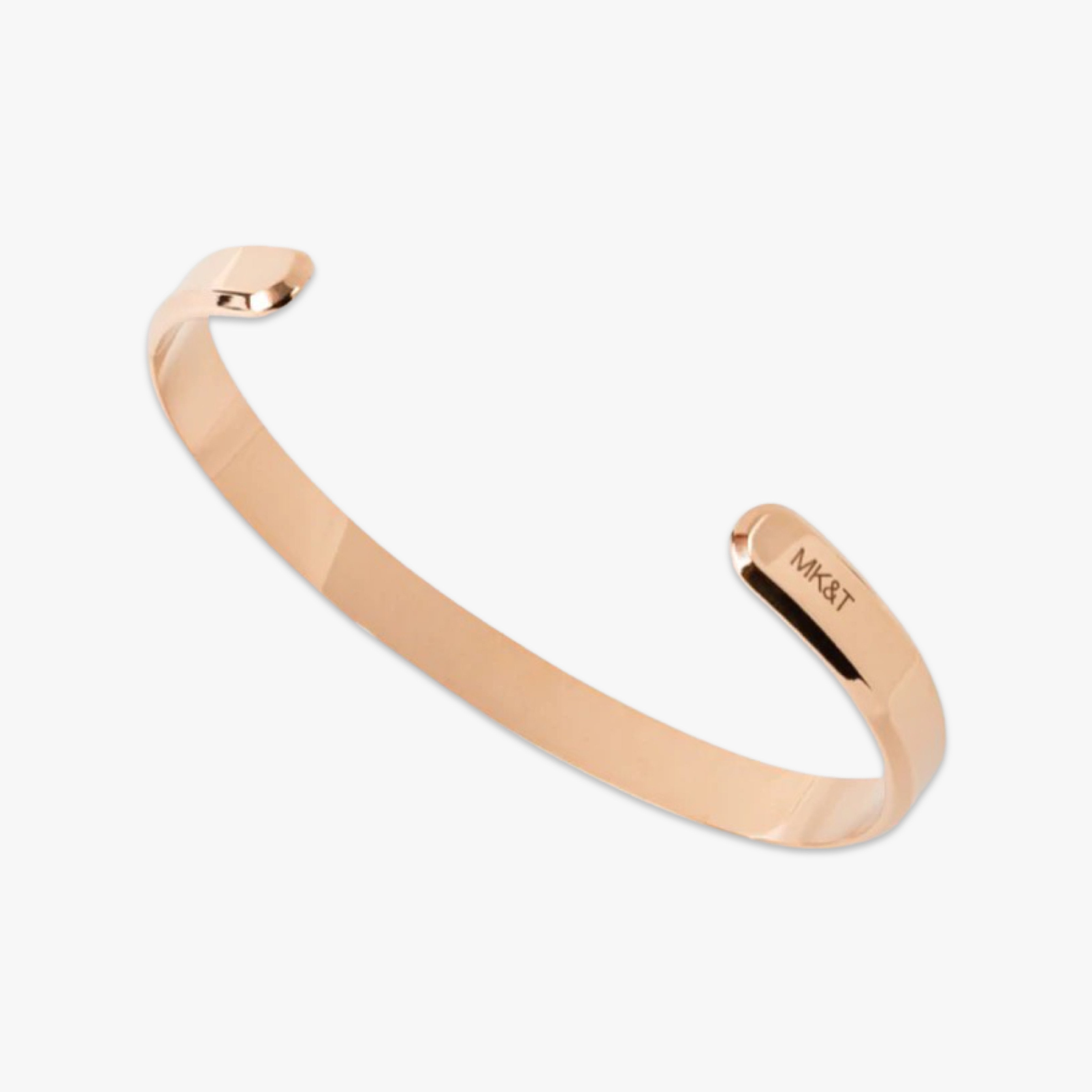 オーセンティック バングル ローズゴールド - MK&T