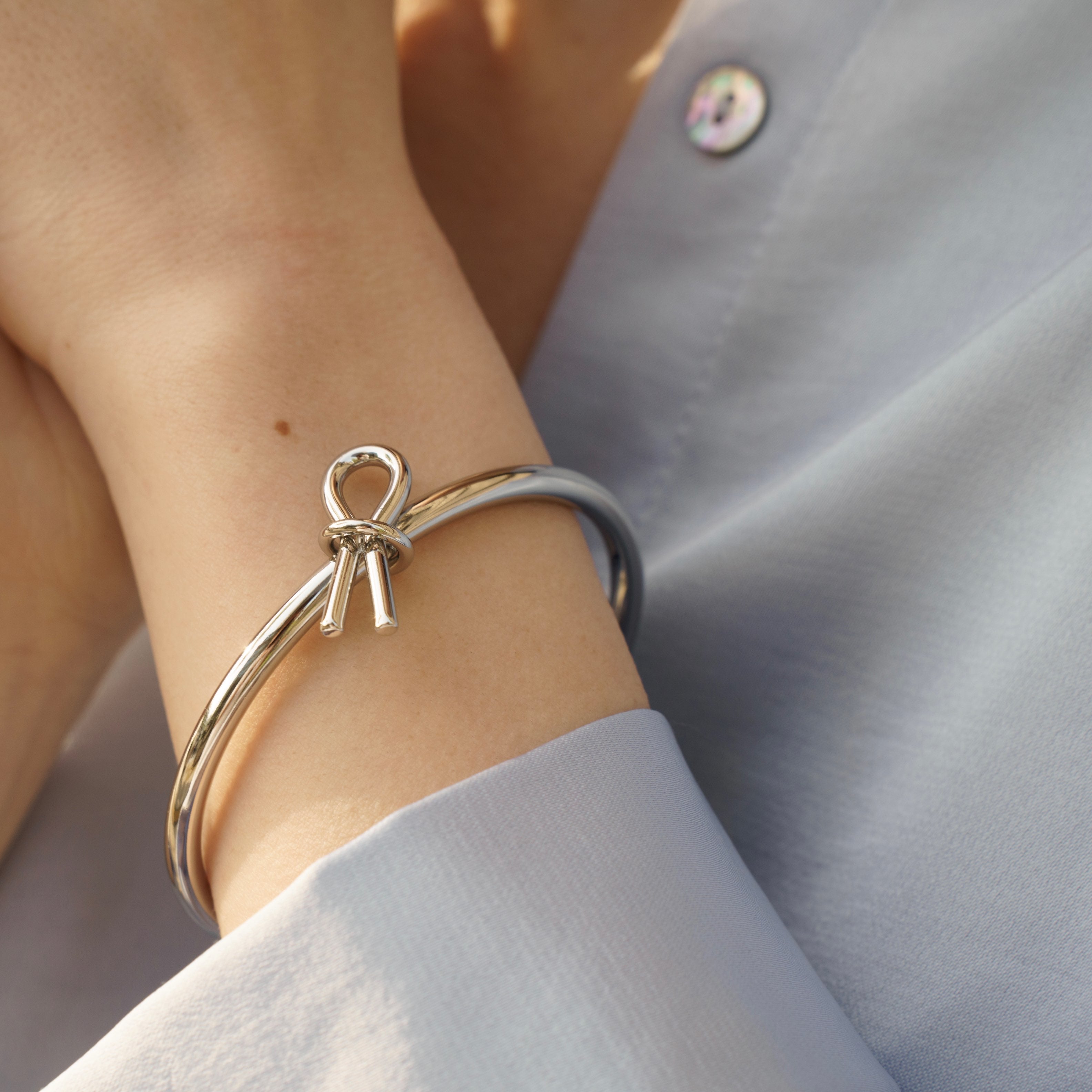 アイコン ノット ブレスレット シルバー - MK&T