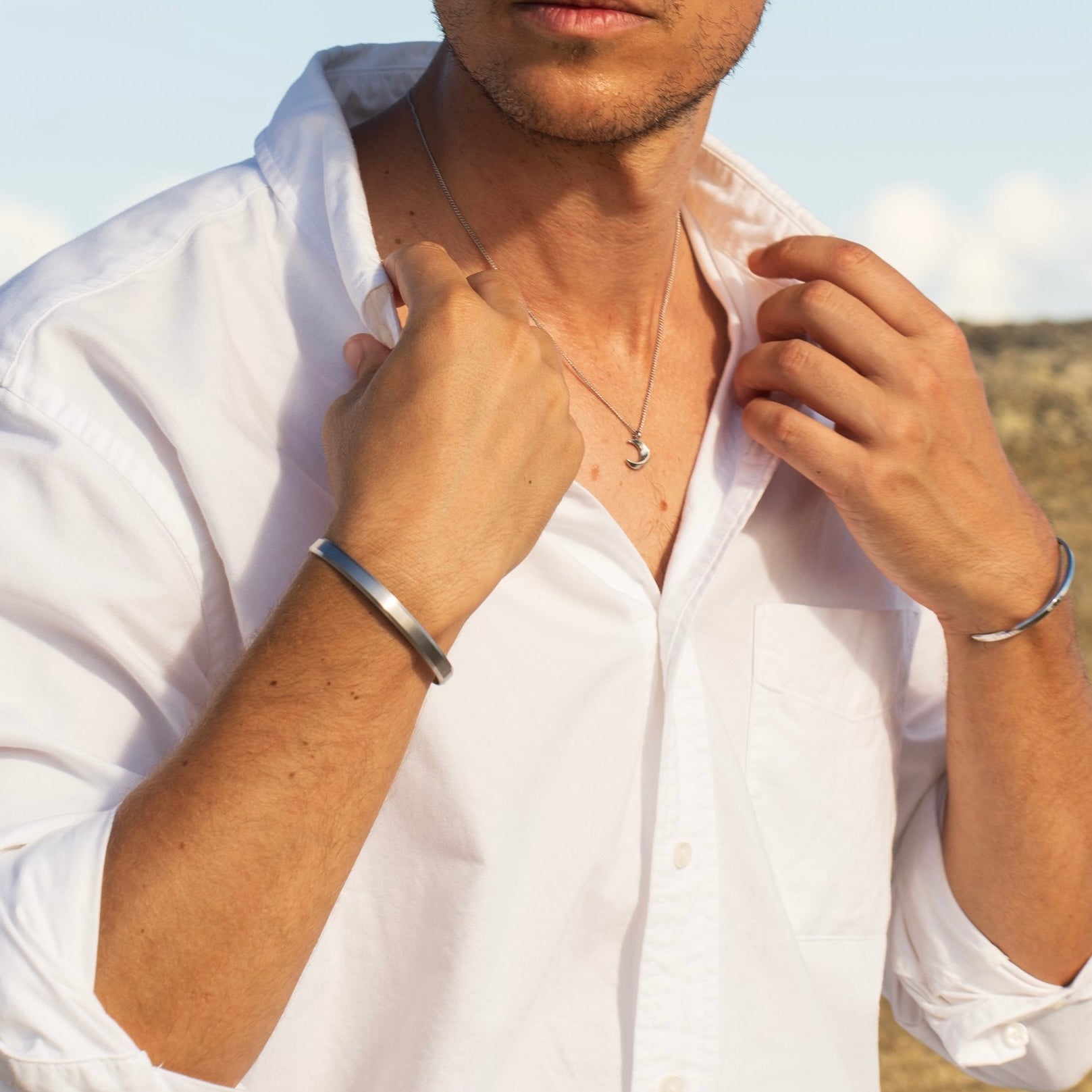 ルナ ピース ネックレス シルバー - MK&T