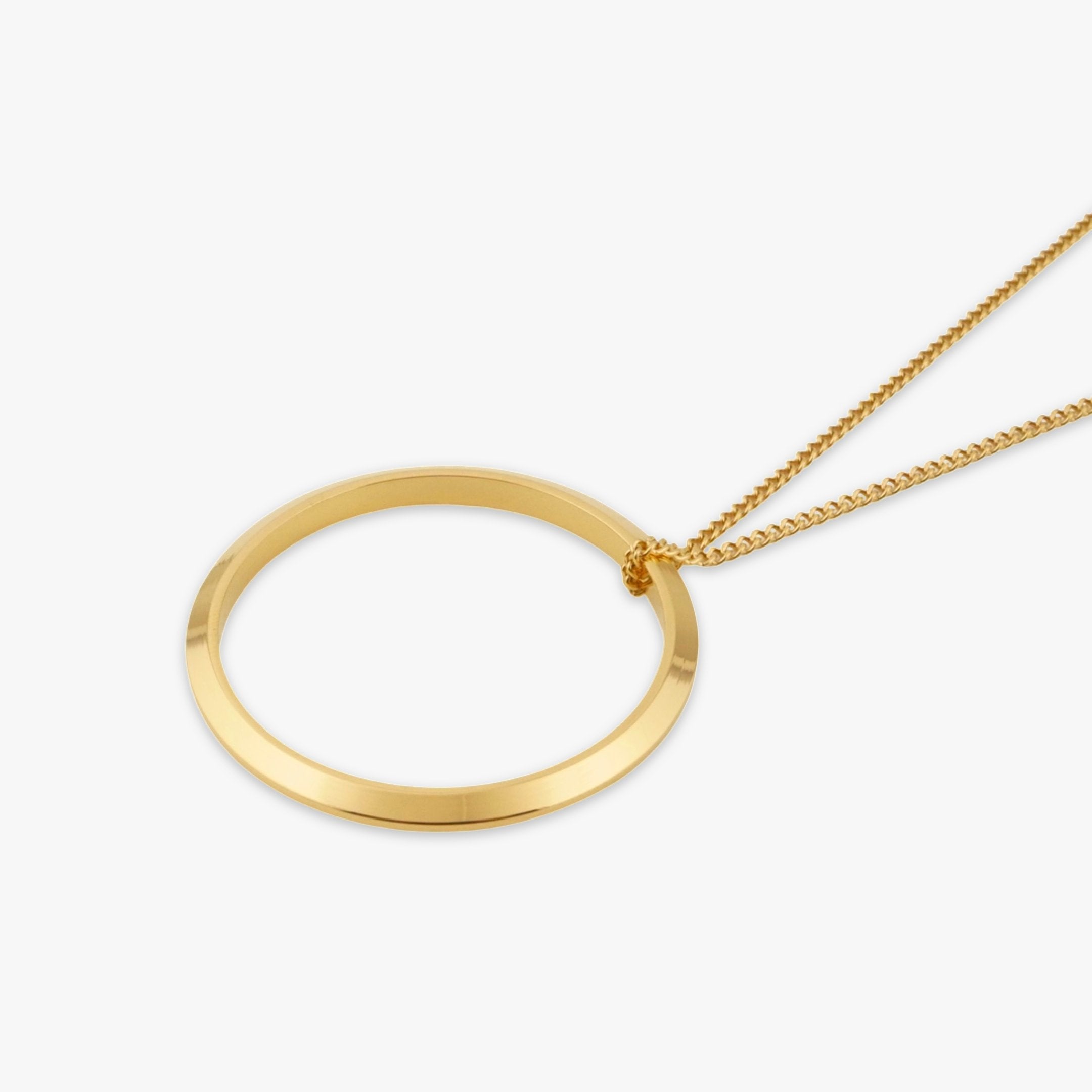 オープン サークル ペンダント ゴールド - MK&T