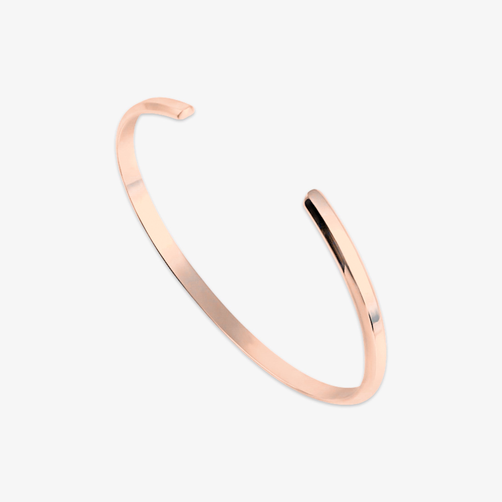 authentic bangle slim rose gold 