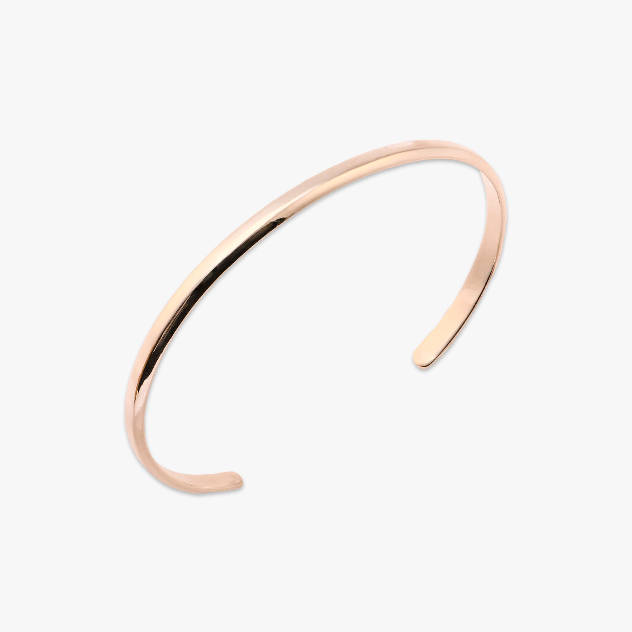 authentic bangle slim rose gold 