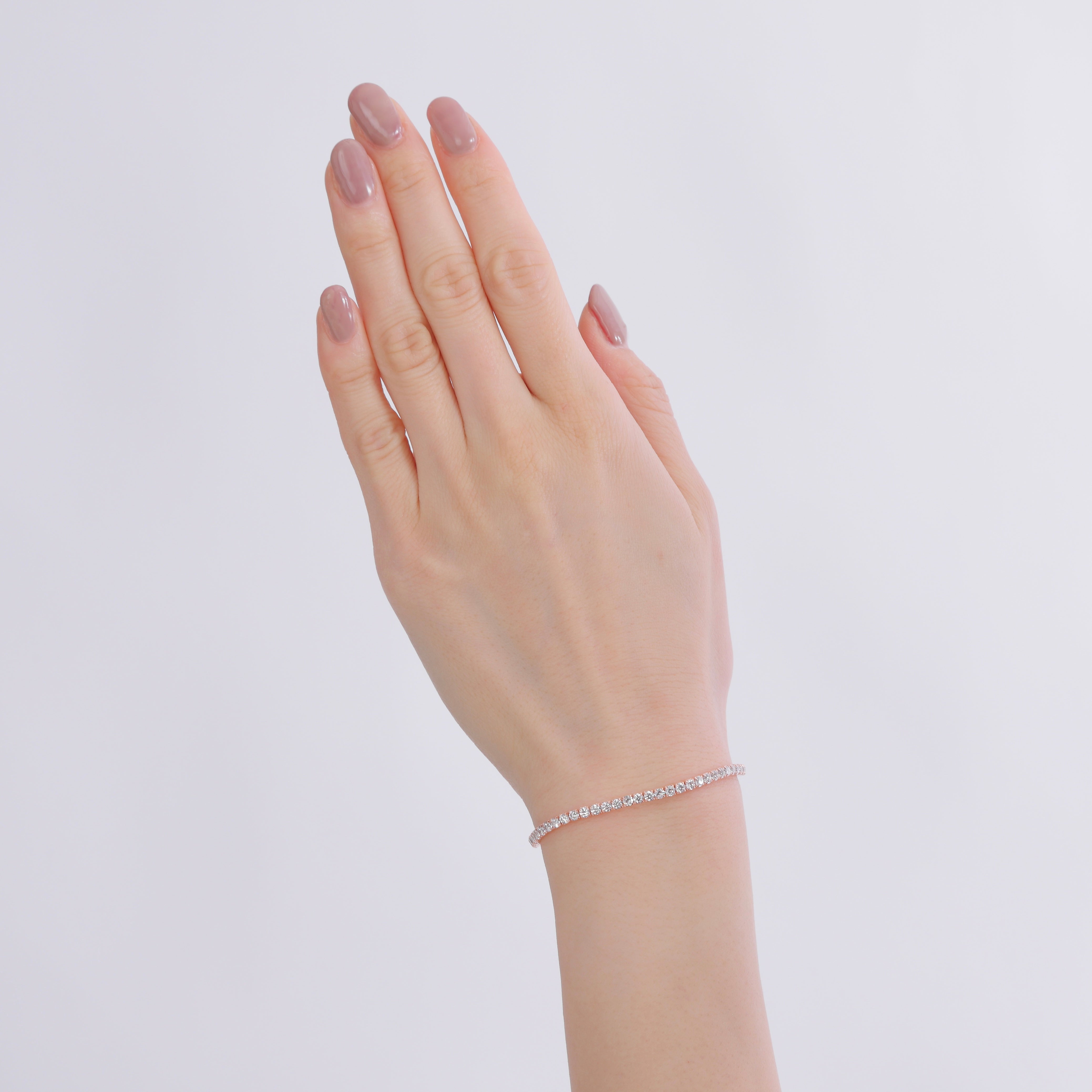 クリスタル ティアロ ブレスレット ローズゴールド