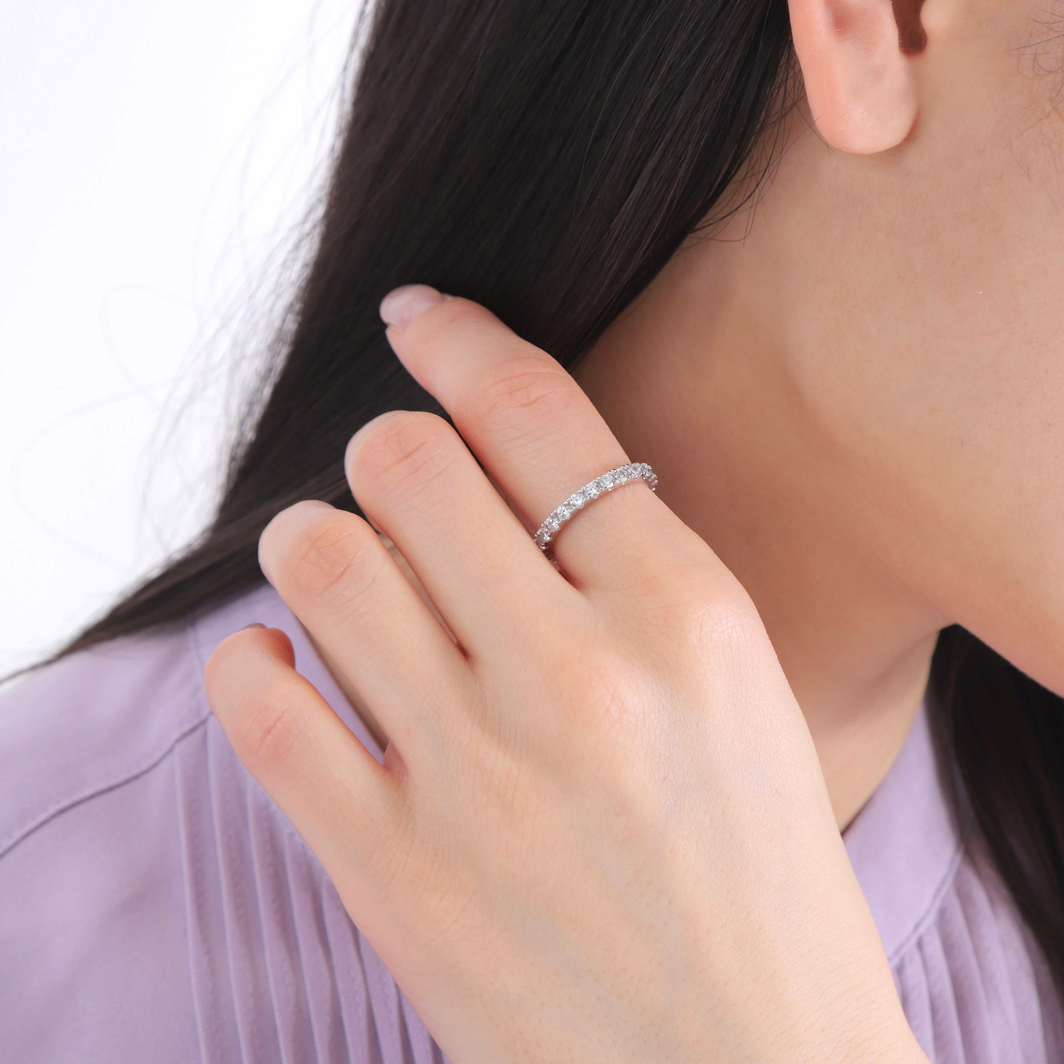 クリスタル ティアロ リング