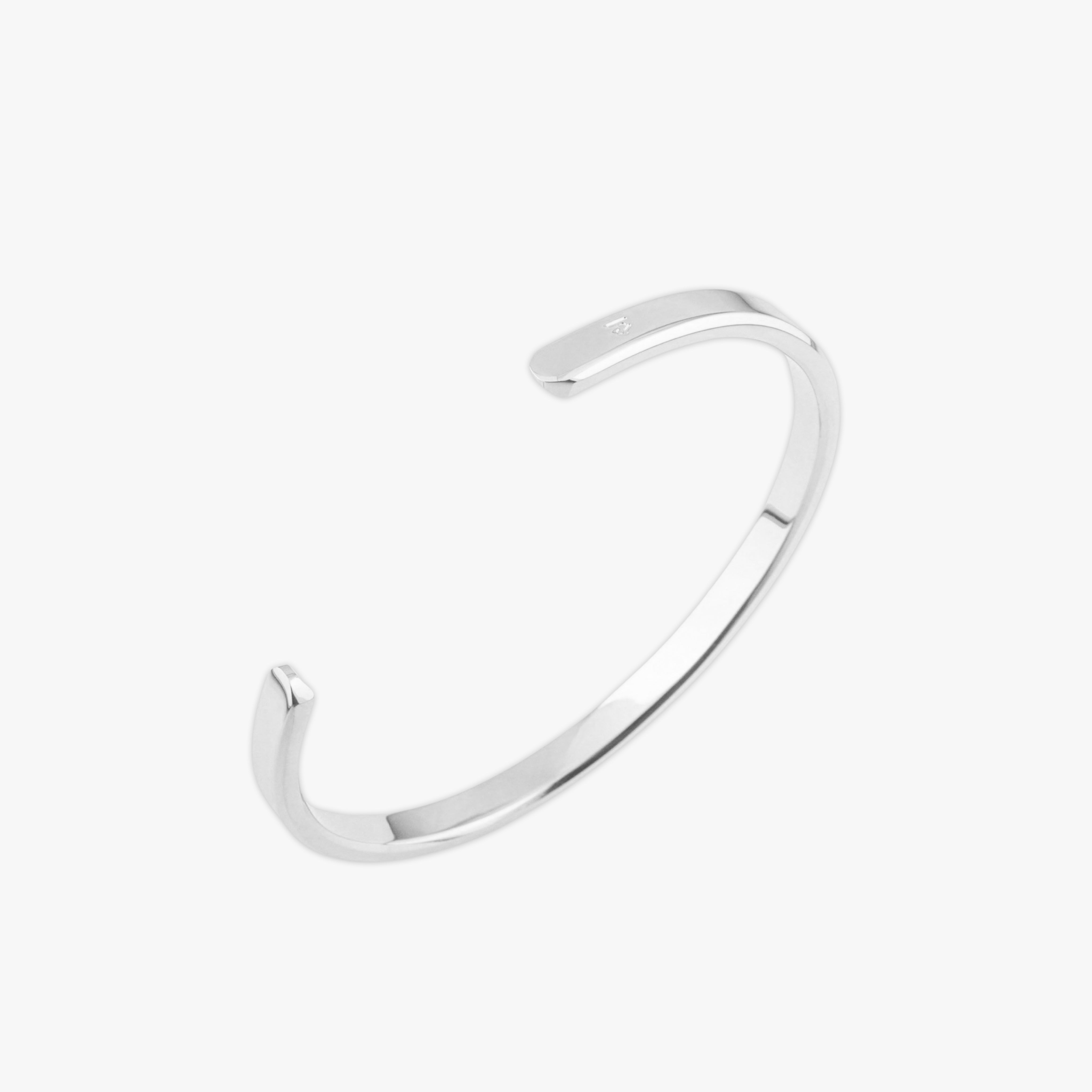 アイコン ドレス バングル シルバー