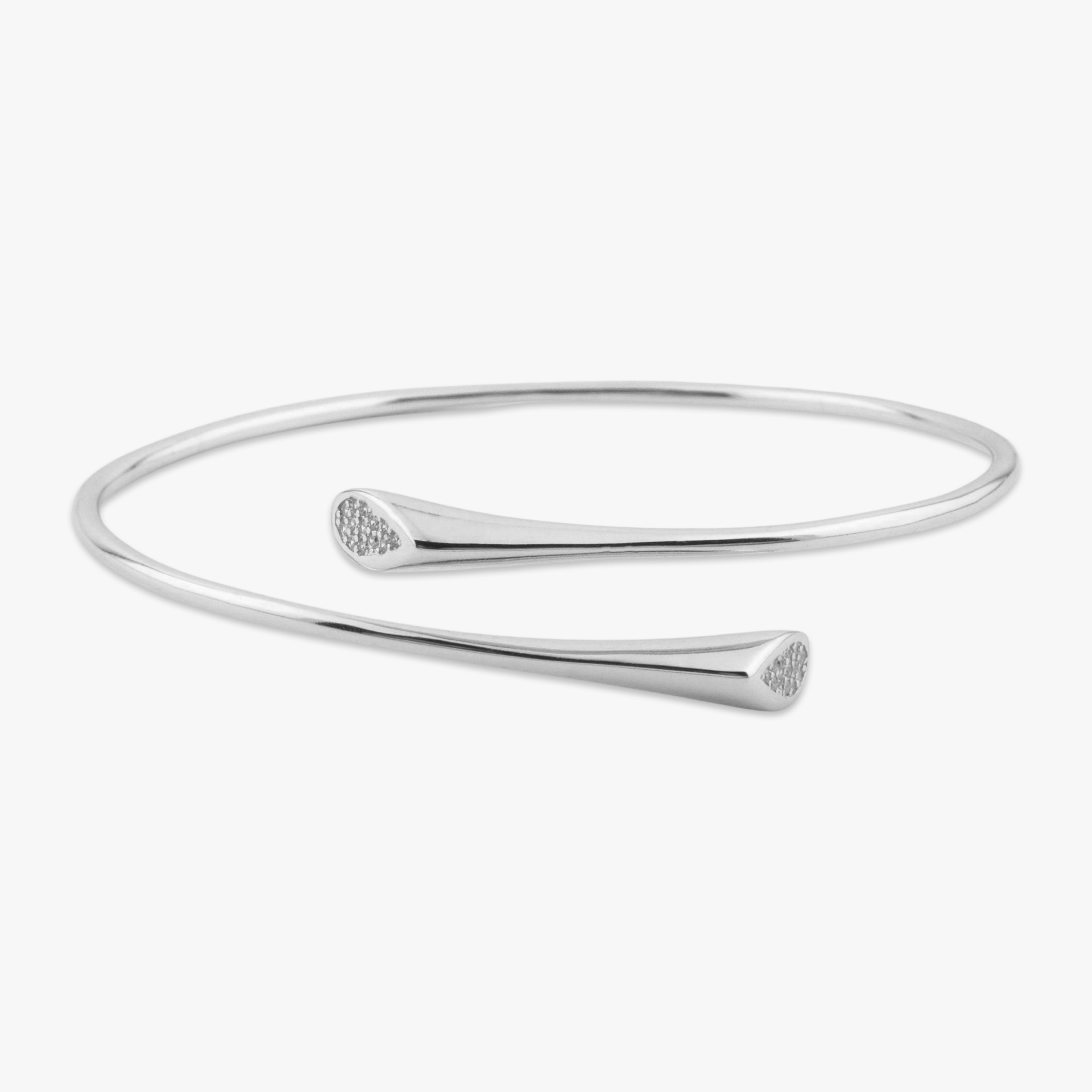 クリスタル プライム ブレスレット シルバー