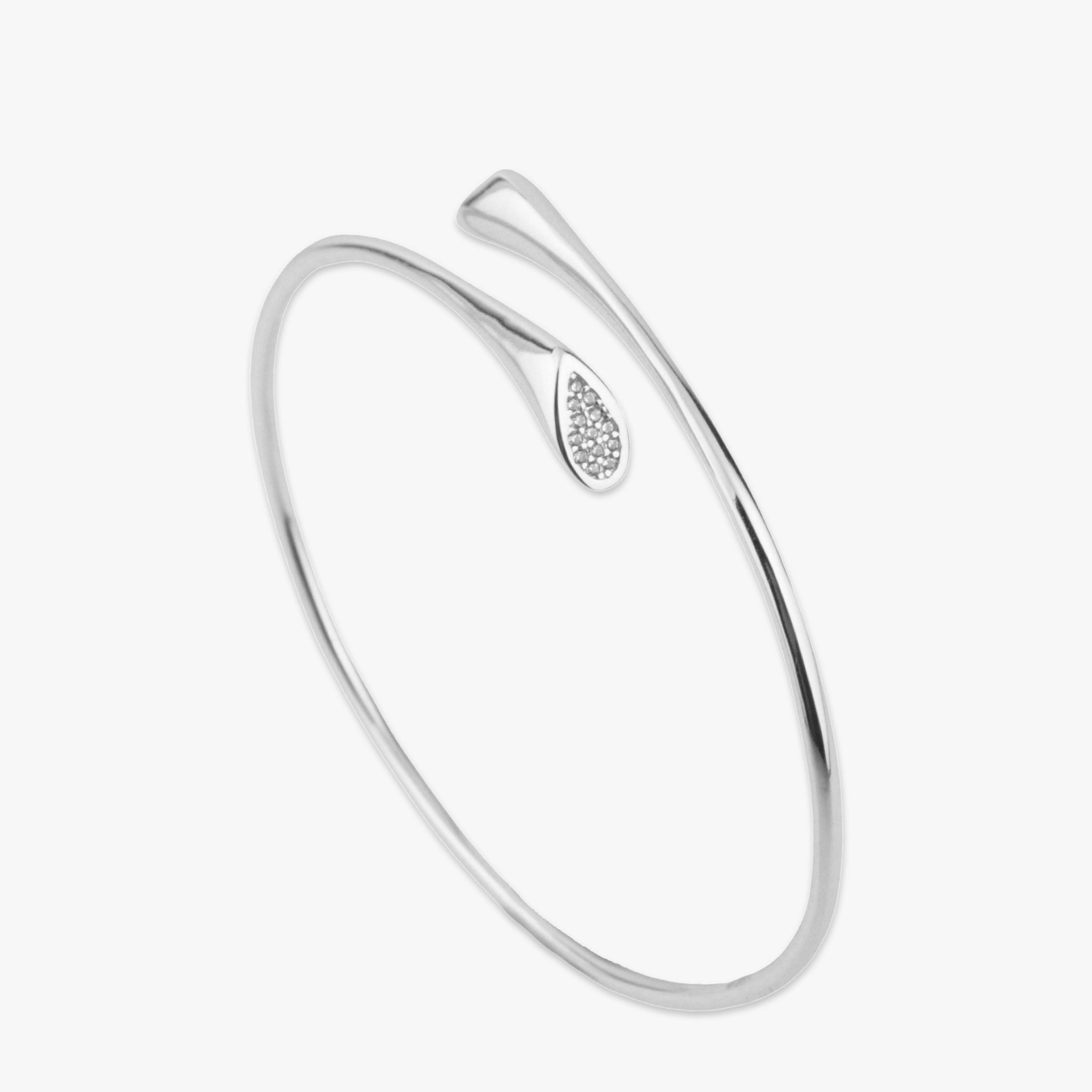 クリスタル プライム ブレスレット シルバー